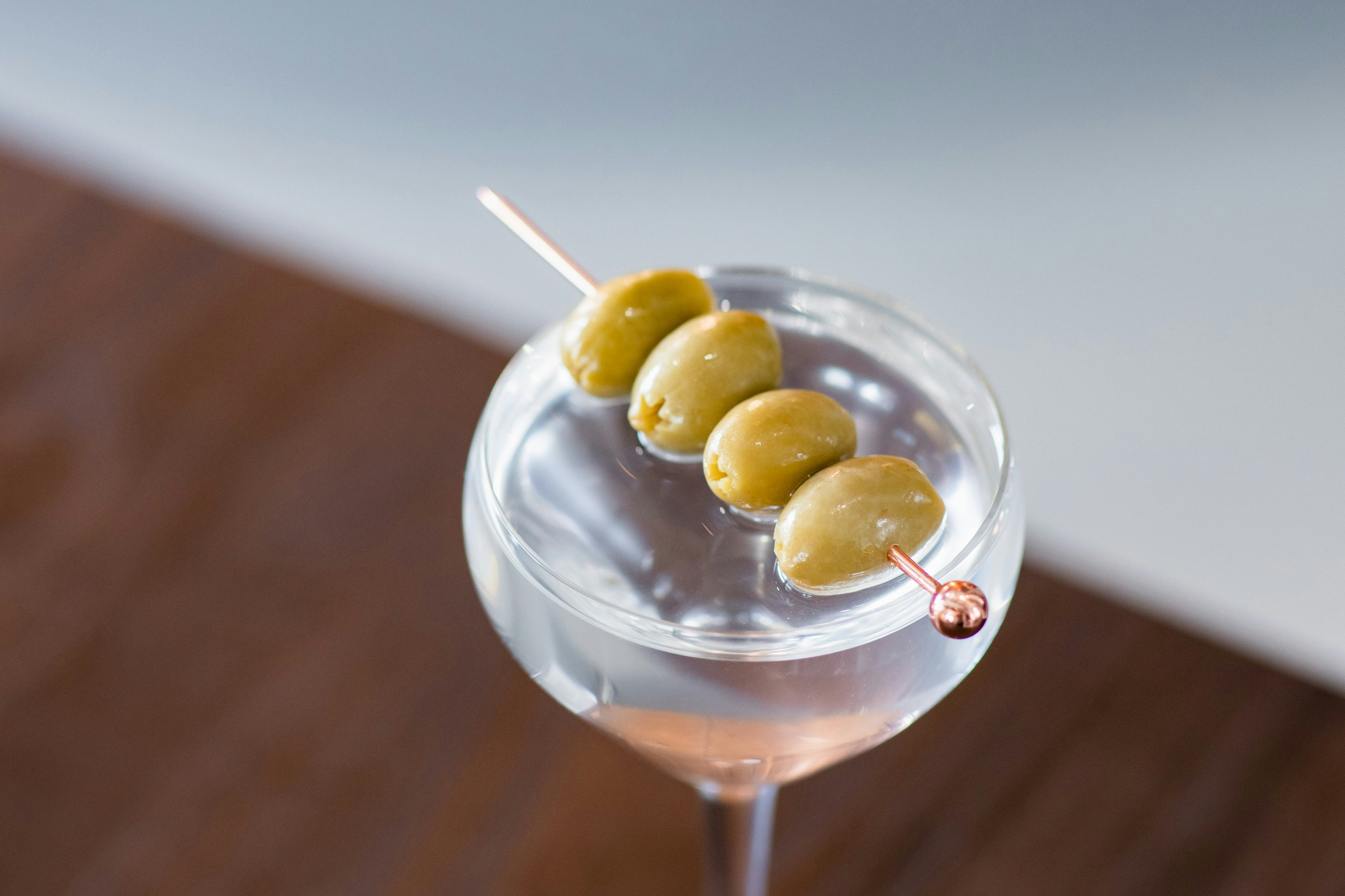 a martini cocktail