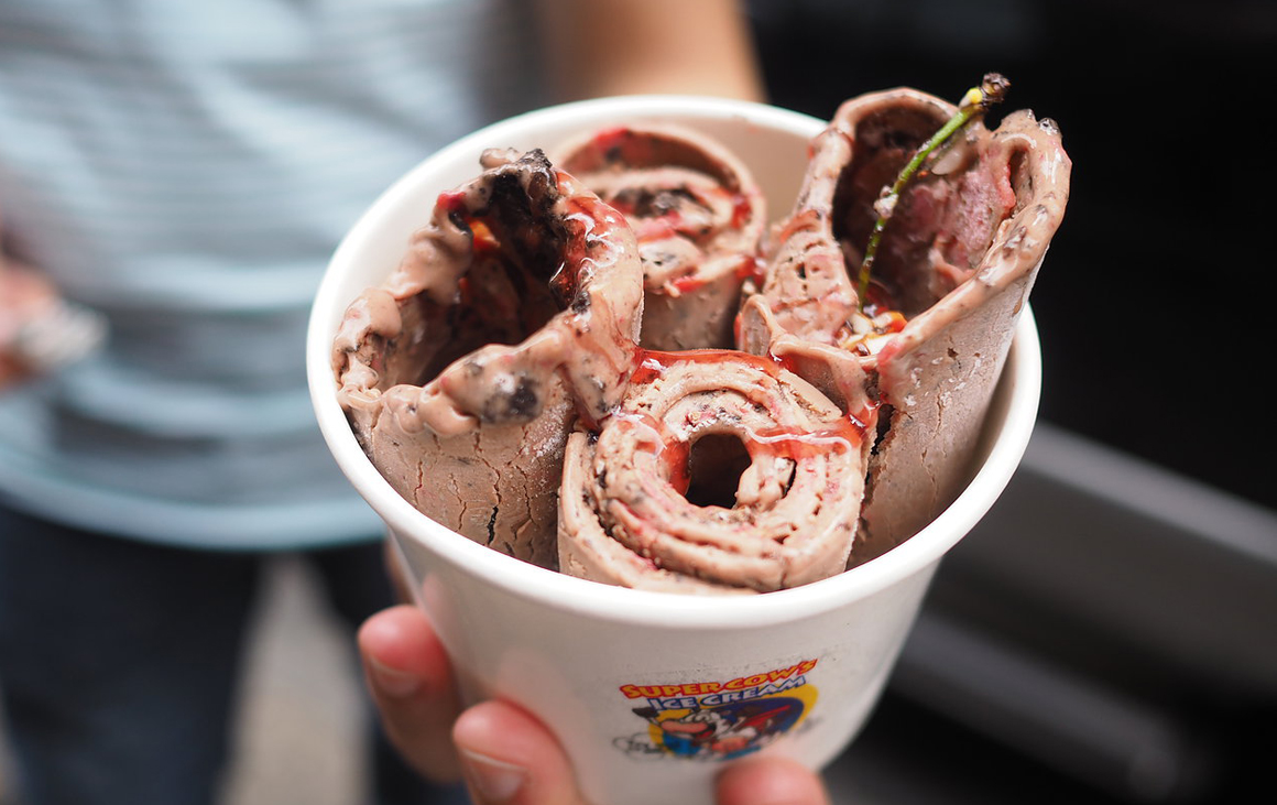 ice cream scrolls