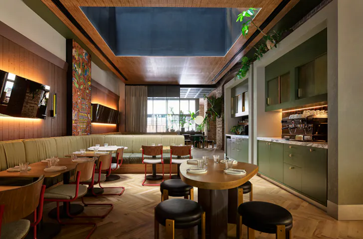 The restaurant at Ace Hotel Sydney