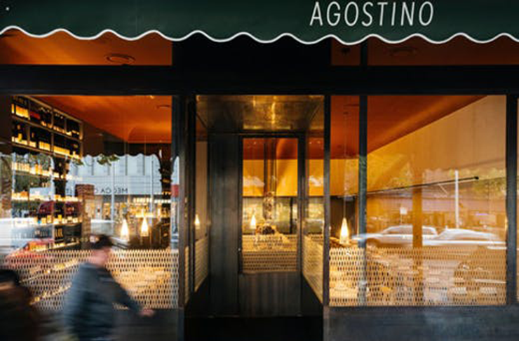 If you search Italian restaurant near me, the moody Agostino will likely pop up. Head in to marvel at the floor to ceiling wine wall and immaculate pasta dishes. 