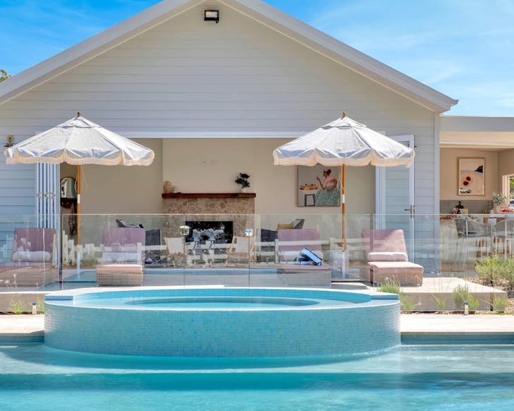 airbnbs with pools nsw hunter valley