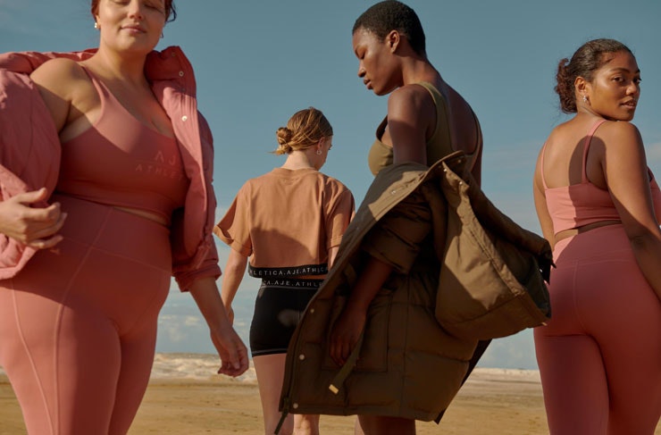 Models wearing Aje Athletica