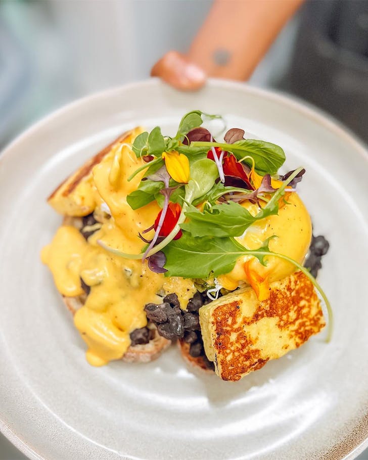 The wonderful beans bene at Akito Eatery on Waiheke Island.
