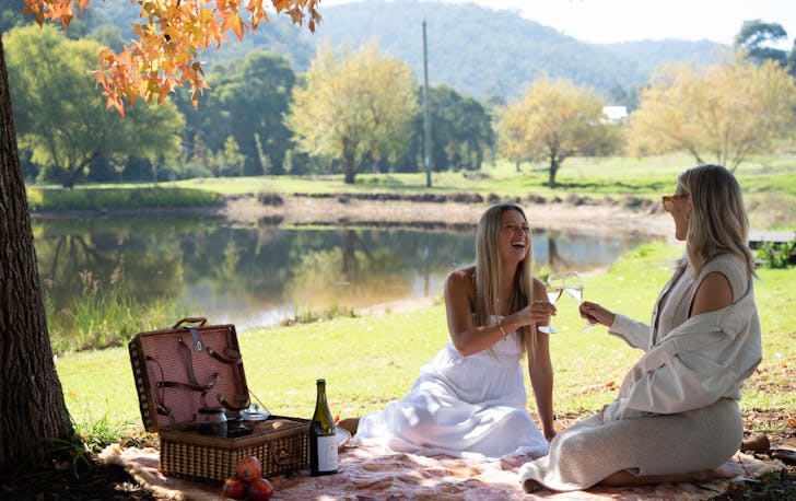 A picnic at Ampersand Estates
