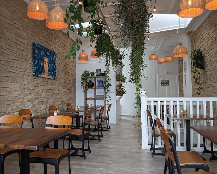 The interior at Antheia's Loft.