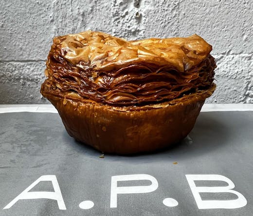 A flaky pie from AP Bread. 