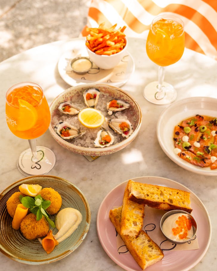 Aperol offerings at Barangaroo