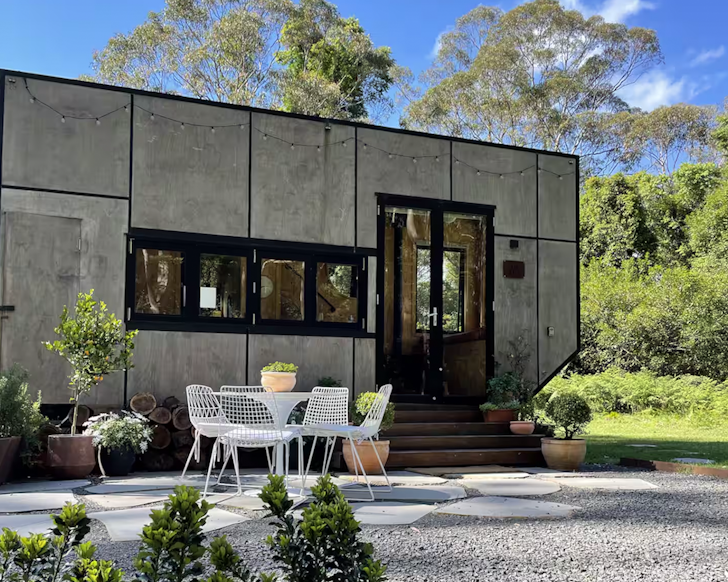 arabella eco cabin airbnb tiny home nsw near sydney beaumont 