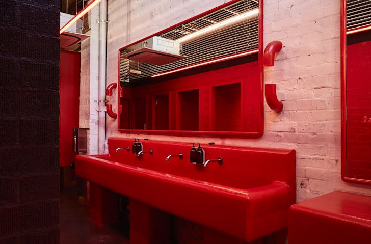 The interior of Atomic Beer Project in Redfern, Sydney. 