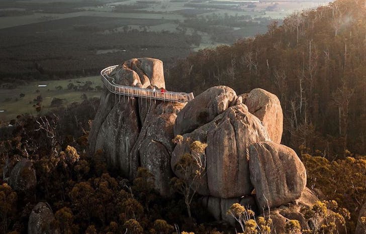 Castle Rock hike in the Porogurup Ranges captured by Let's Escape Together