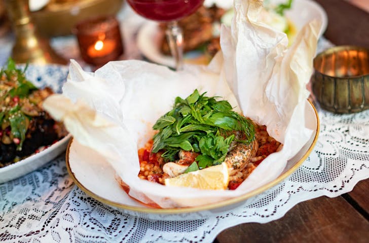 A dish from Avi's Kantini. 
