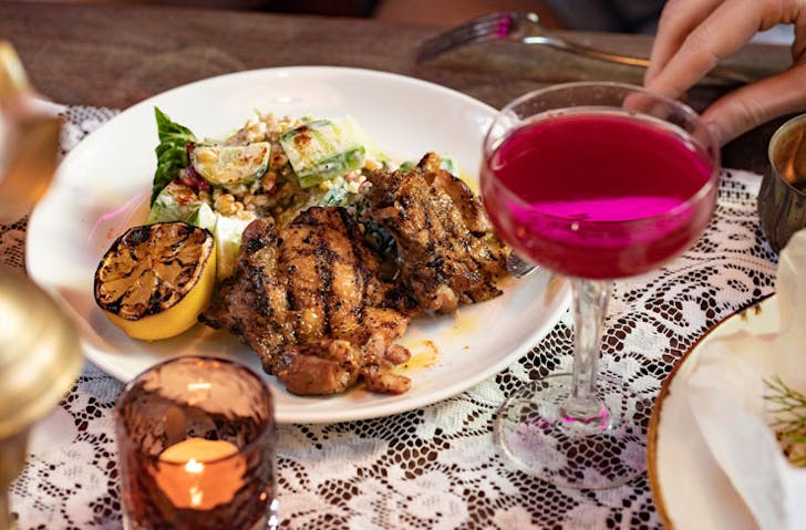 A dish from Avi's Kantini. 