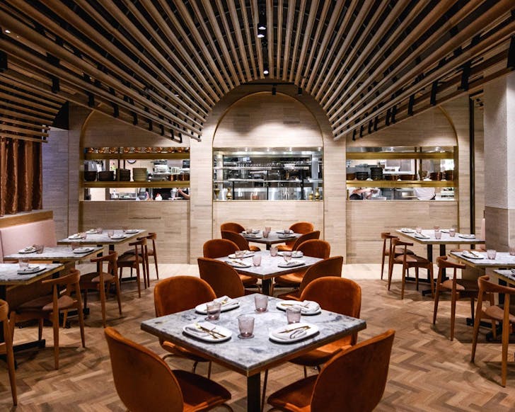 Babylon rooftop dining room