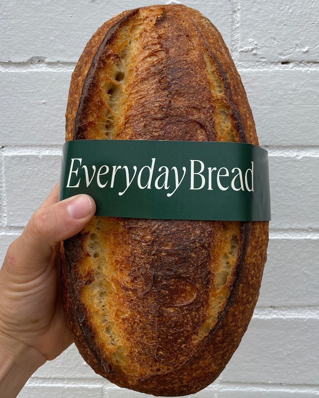 A loaf of bread from Everyday Bread bakery