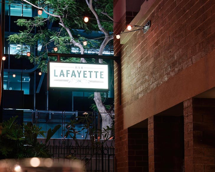 Outside Bar Lafayette in Perth's CBD