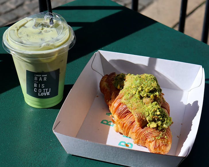 bar biscotti pistachio crookie one of the best pistachio treats in sydney