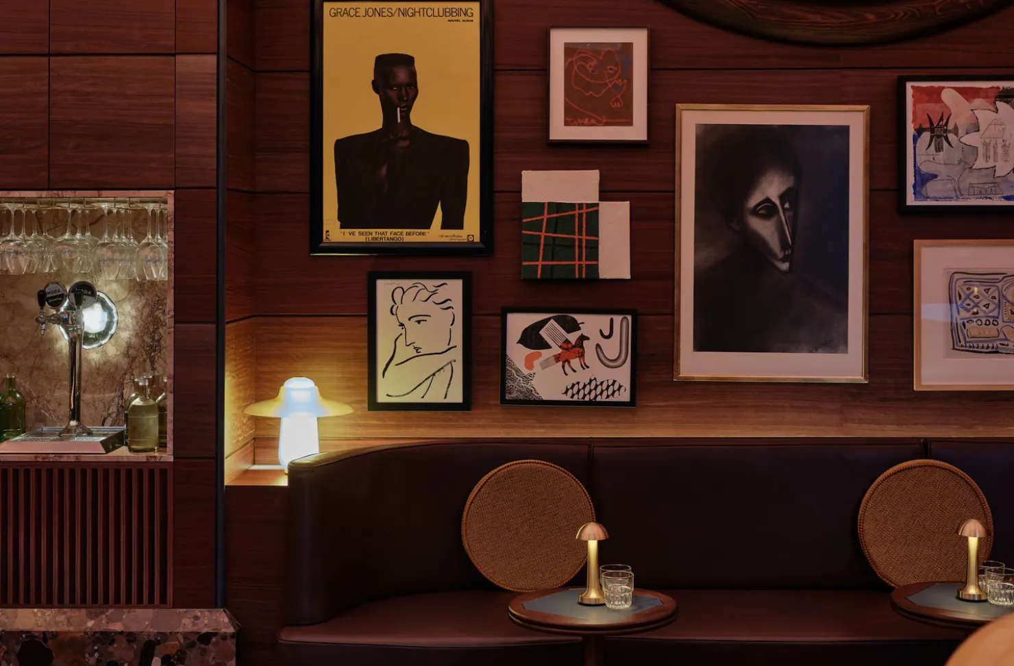 Moody interiors at Bar Julius in Redfern