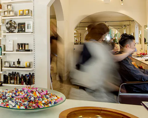 hair salon in Sydney Barney Martin