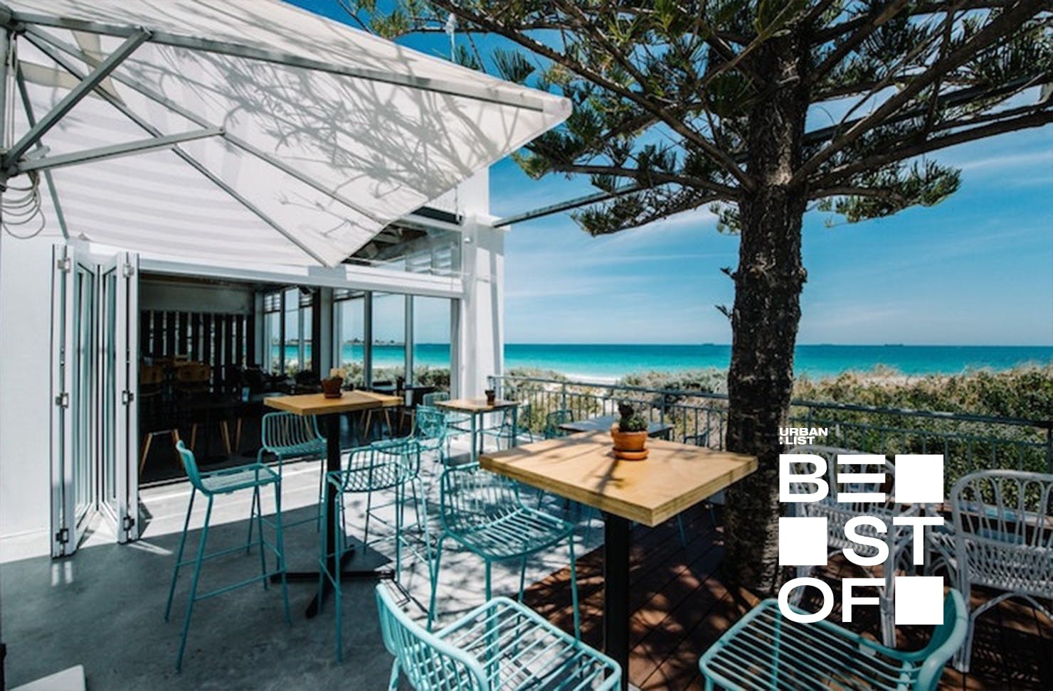 one of Perth's best beachside restaurants, bars and cafes