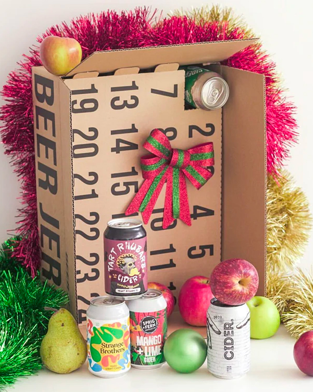 The Beer Jerk Cider Advent Calendar, one of the best advent calendars in NZ.