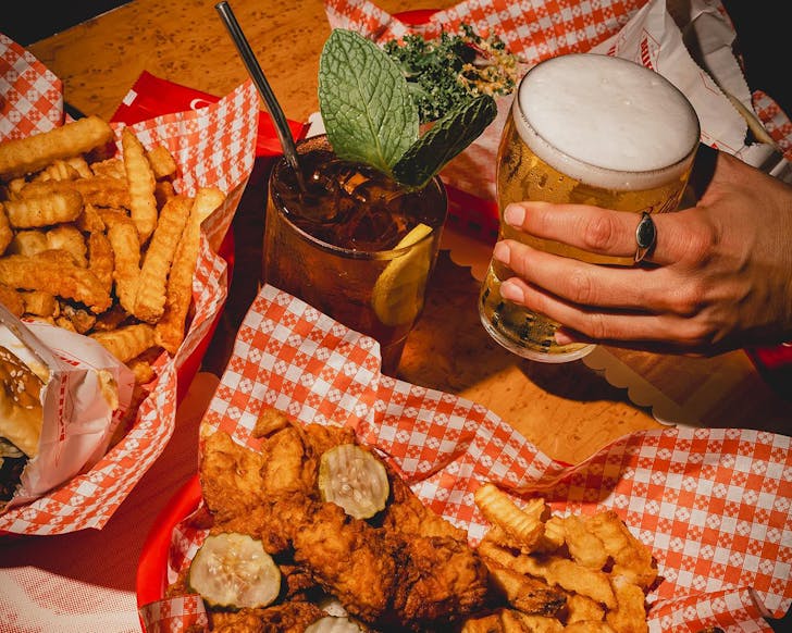 belles hot chicken one of the best casual restaurants in barangaroo sydney