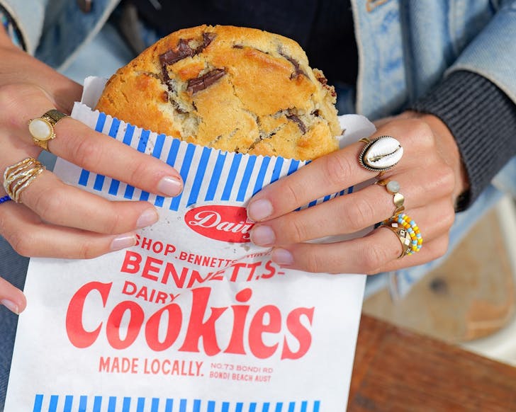 best cookie in sydney at bennett street dairy one of the best cafes in bondi