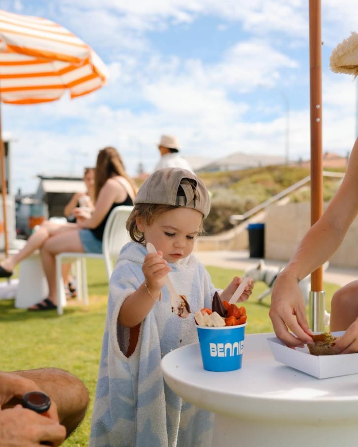 Acai Bowl At Bennies By The Beach In Perth On The Trigg Coastal Walk