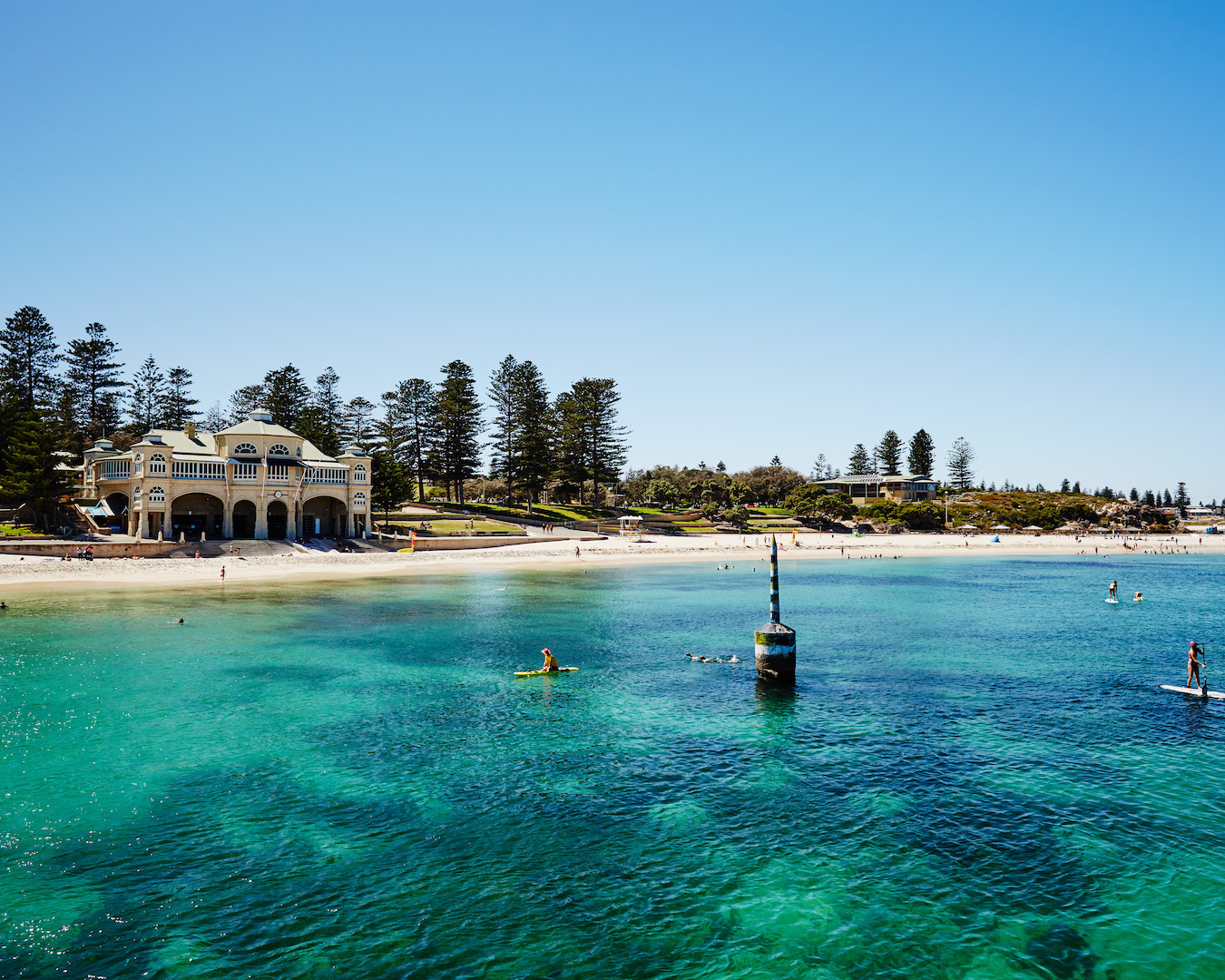 View of Cottesloe Beach and Indiana Teahouse