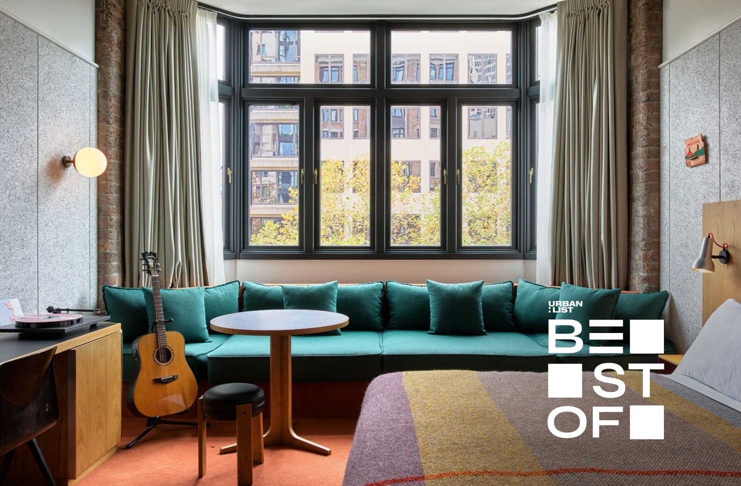 A suite at Ace Hotel Sydney, one of the best boutique hotels in Sydney