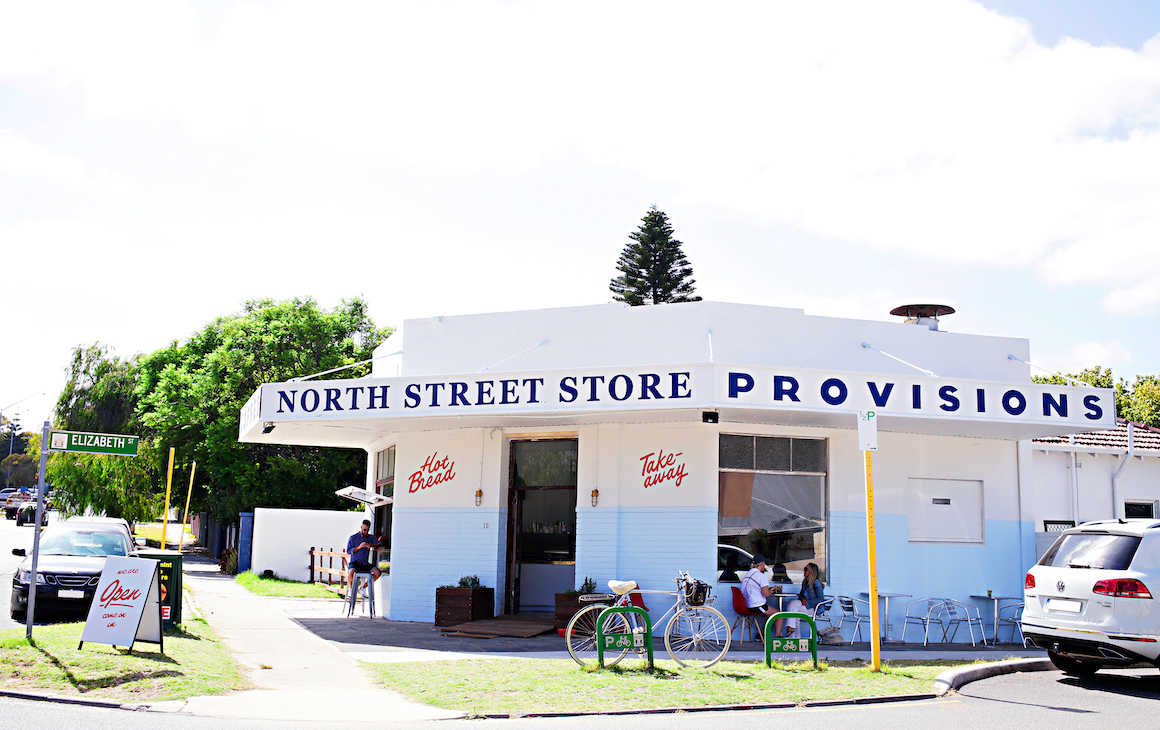 the exterior of North Street Store