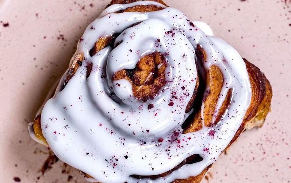 one of Perth's best cinnamon scrolls