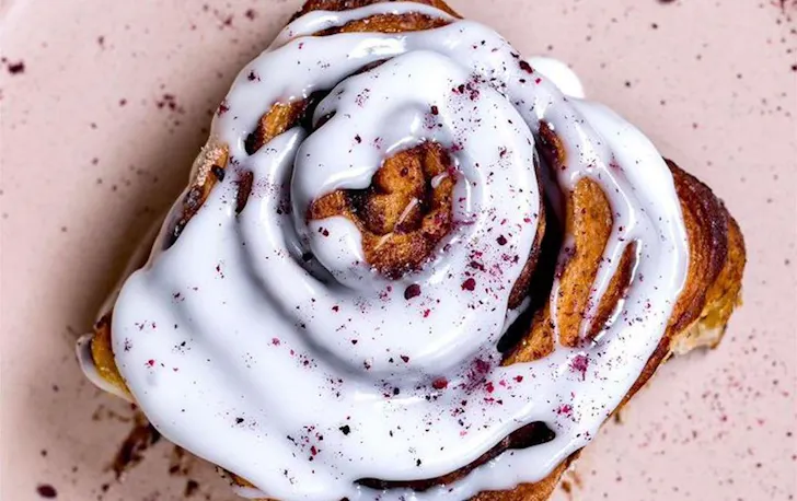 one of Perth's best cinnamon scrolls