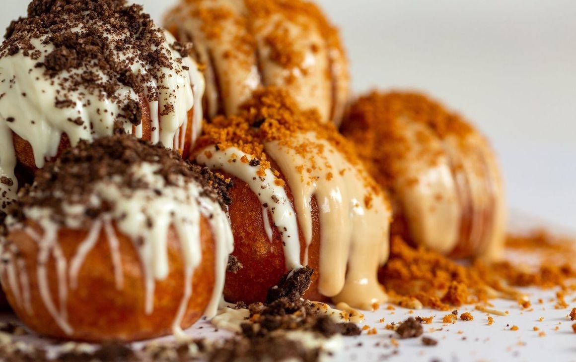 Greek style doughnuts from Donut Worry