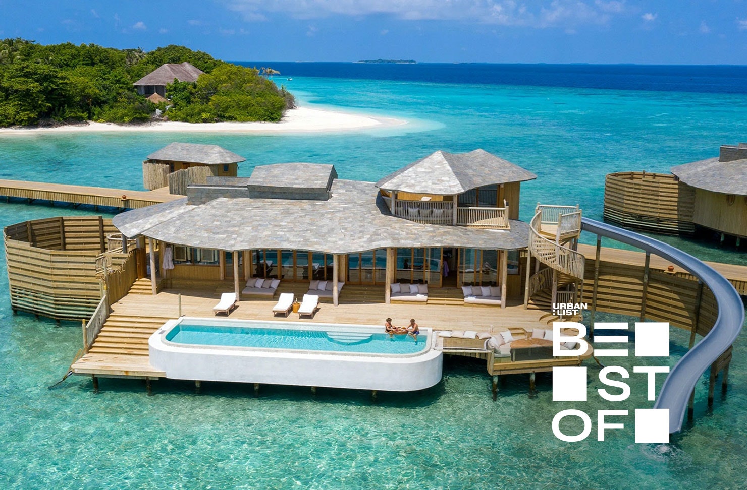 A villa at Soneva Fushi, one of the best hotels in the Maldives