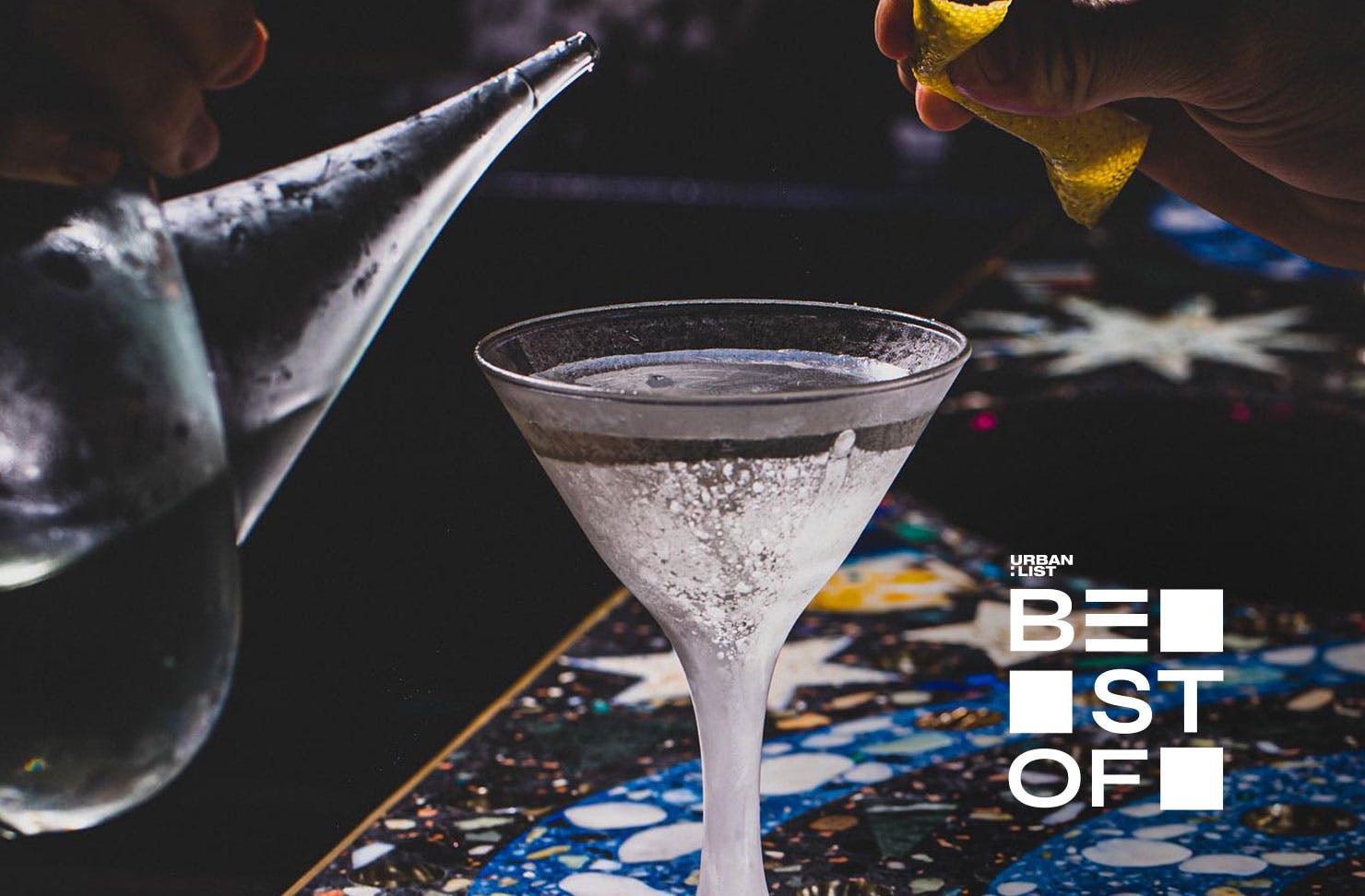 The Bar Planet martini, one of the best martinis in Sydney