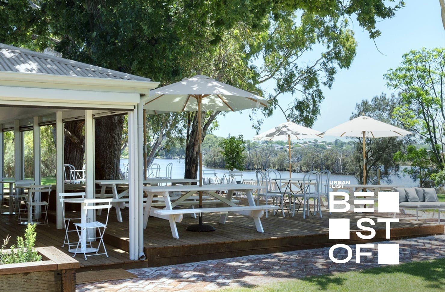 one of Maylands' best cafes, overlooking the river