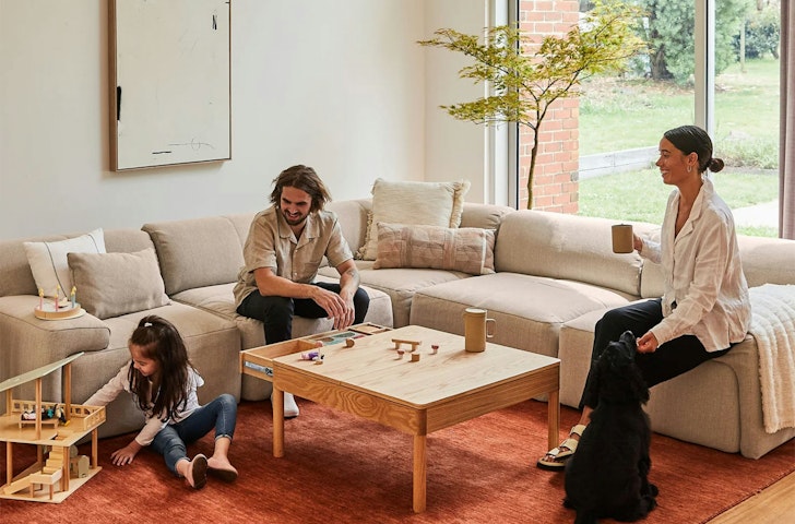 The Eva Everyday Sofa, one of the best value modular sofas in Australia