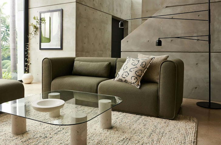 The Koala Bangalow Sofa, one of the best modular sofas in Australia