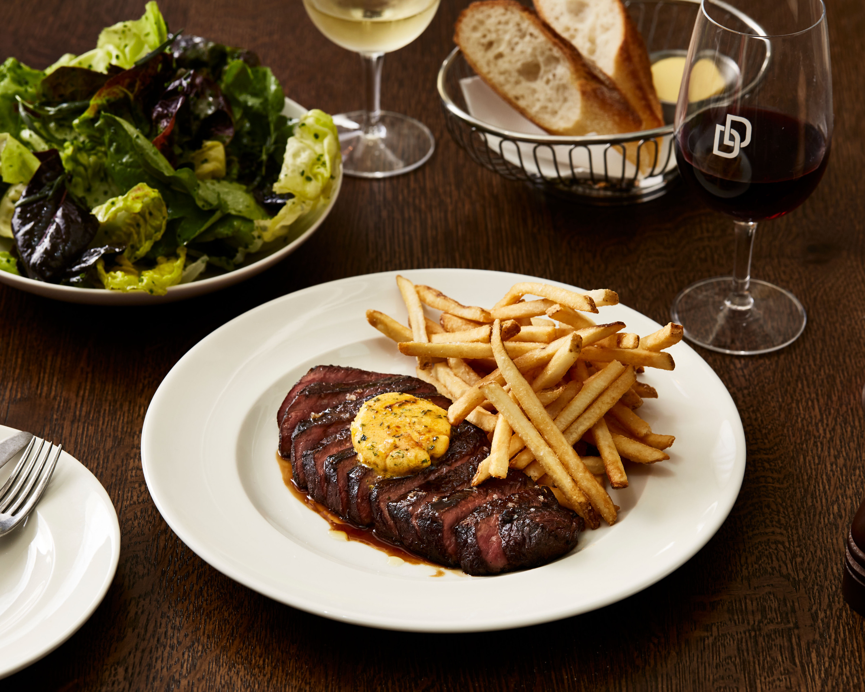 Steak frites from The Dry Dock, one of the best pubs in Sydney