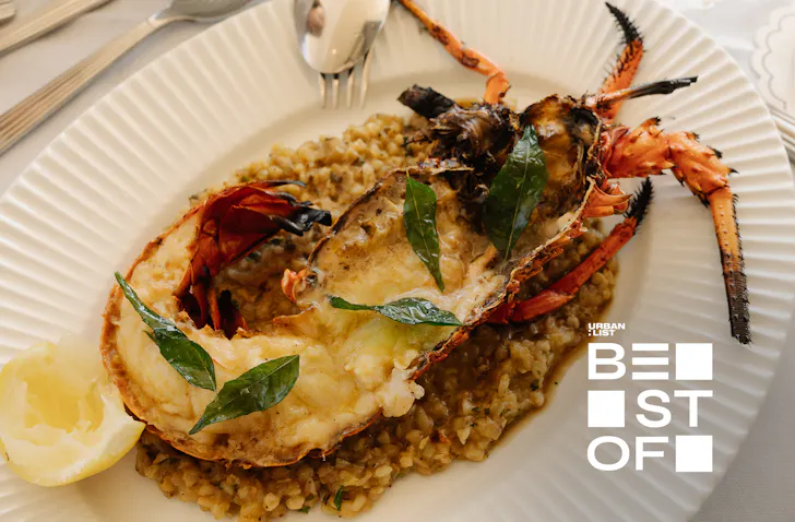 A lobster dish at Gibney, one of Perth's best restaurants of 2024