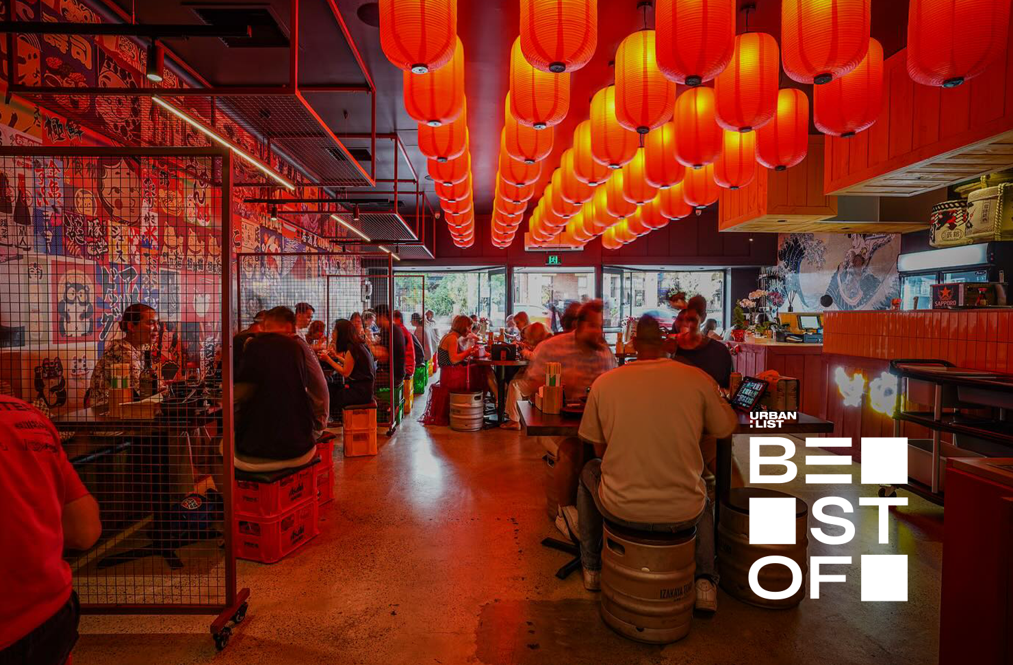 Inside one of the best restaurants in Victoria Park