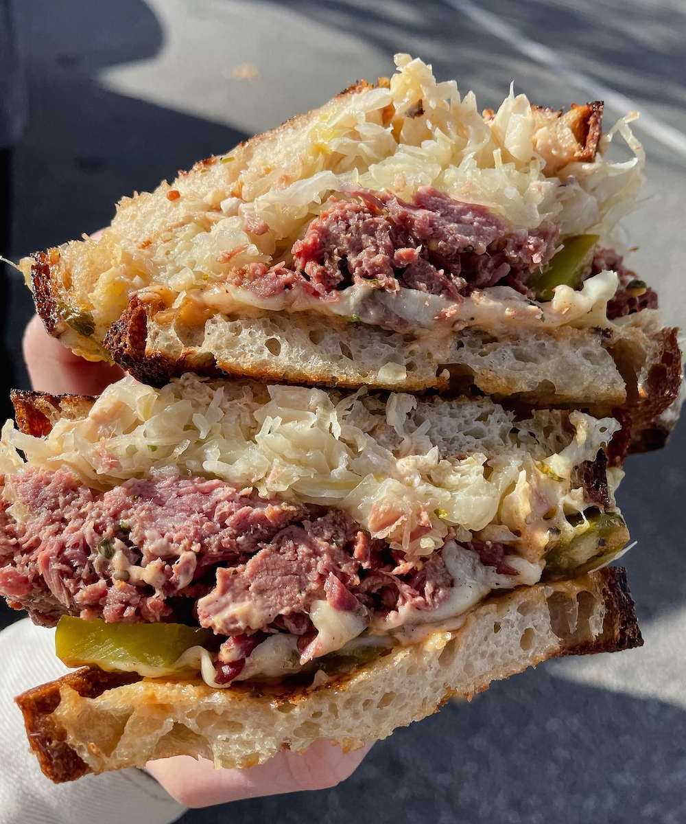 A reuben from Satchmo