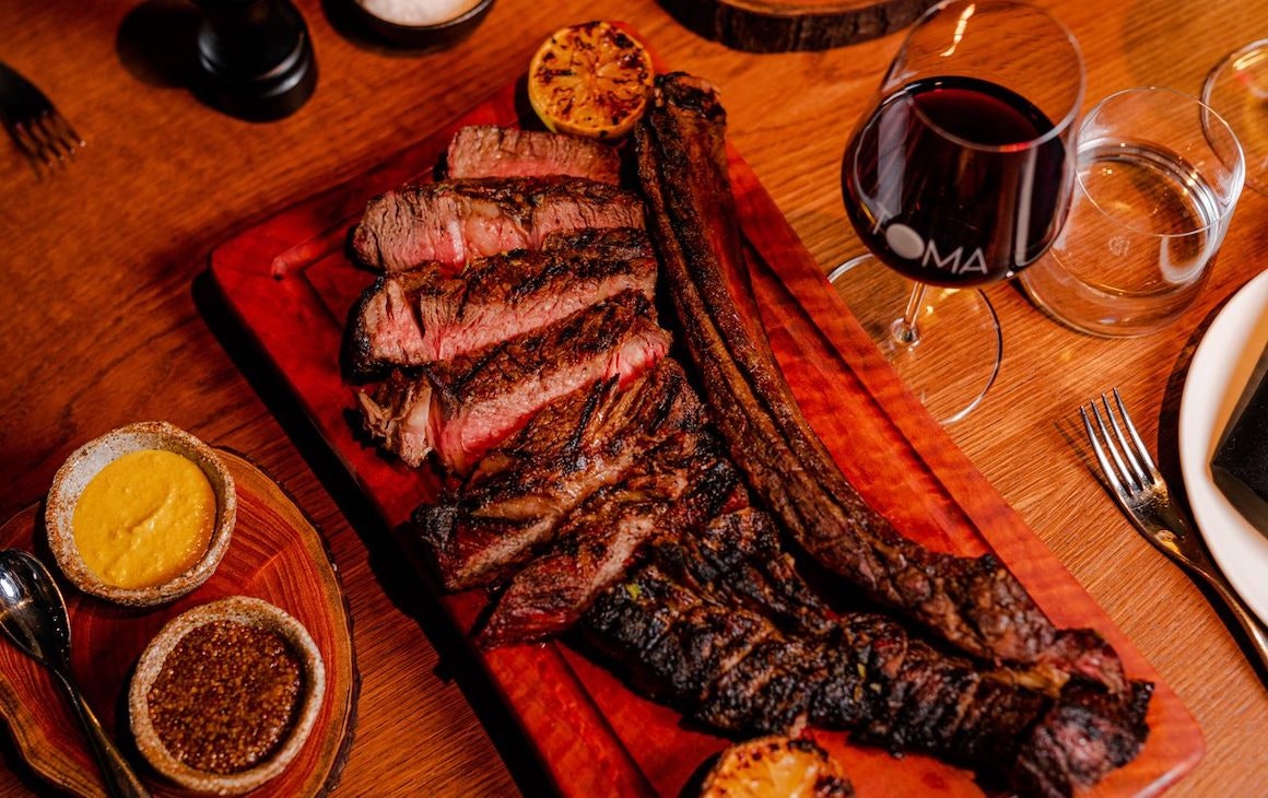 The TOMAhawk from TOMA, one of Perth's best steaks