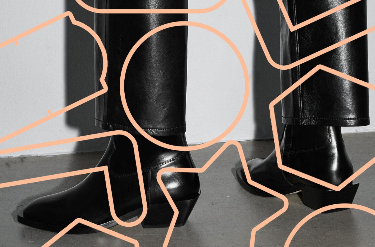 A pair of black winter boots from Aeyde