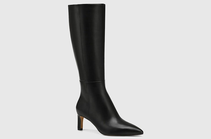 The Wittner Kian Leather Stiletto Heel Long Boots, one of the best heeled winter boots