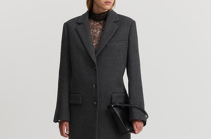 One of the best winter coats to shop in 2024, the Country Road Felted Tailored Coat