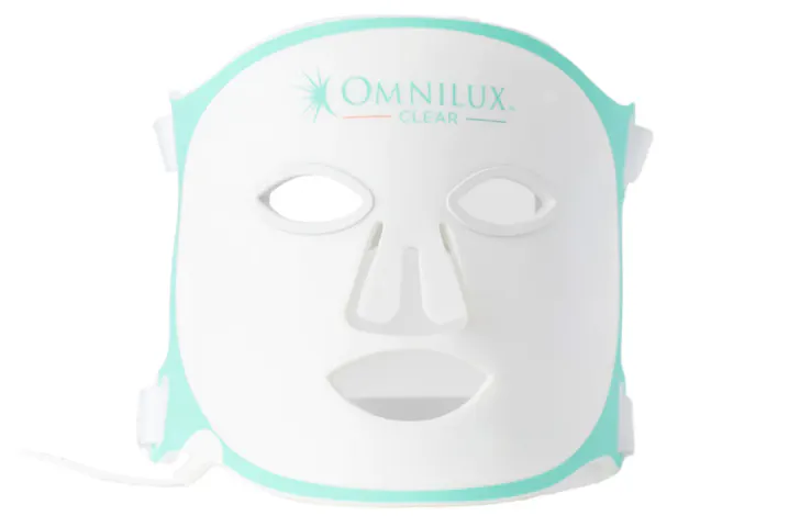 Omnilux Clear, one of the best LED face masks
