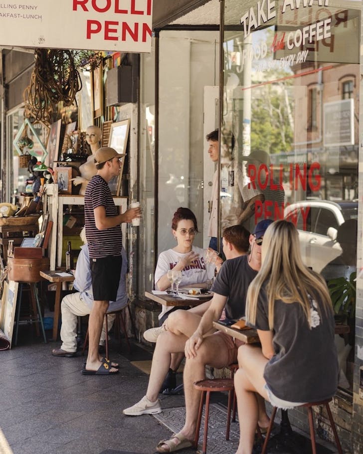 best cafes in sydney rolling penny newtown