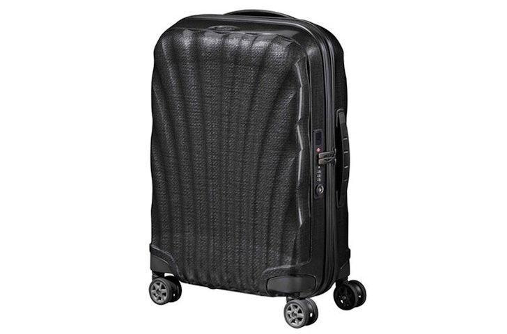 The Samsonite C-Lite, one of the best carry on suitcases
