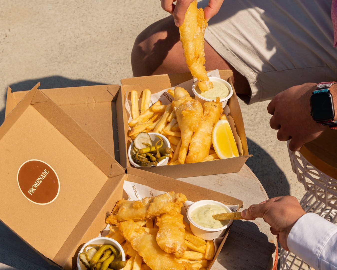 best fish and chips sydney promenade bondi beach